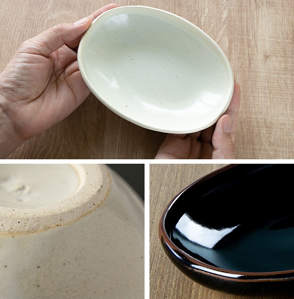 プレート 15cm B.N.シリーズ オーバル型 皿 器 陶器 食器 日本製 （ 食