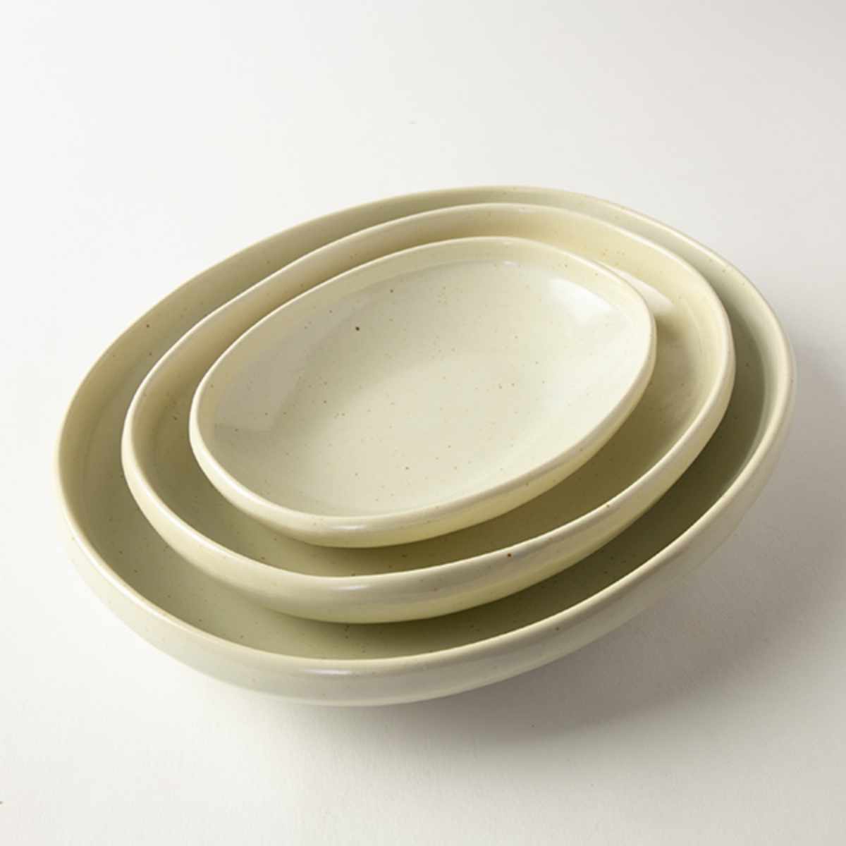 プレート 23cm B.N.シリーズ オーバル型 皿 器 陶器 食器 日本製