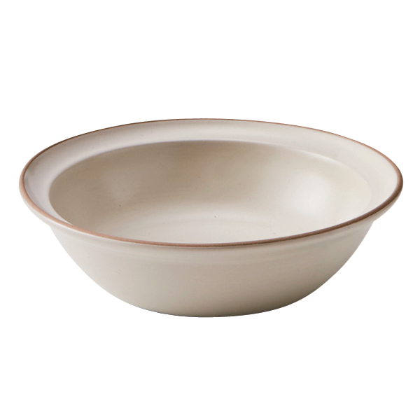 ボウル 16cm M エッジライン 陶器 食器 （ 食洗機対応 電子レンジ対応