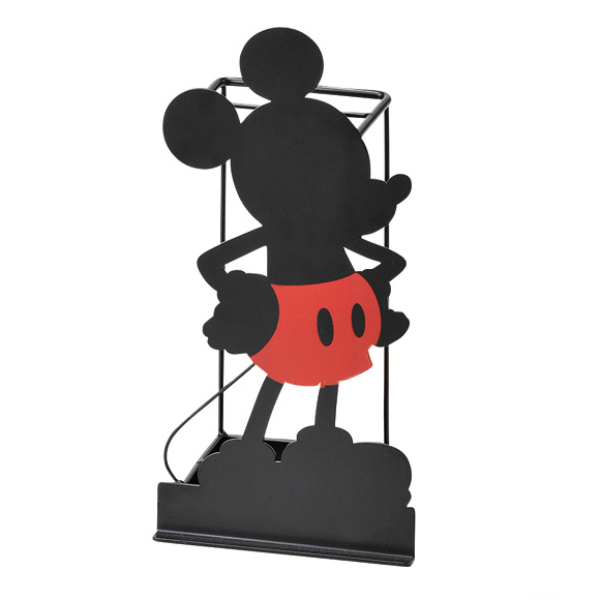 Disney（ディズニー） 傘立て 約 4本収納 ミッキー シルエット