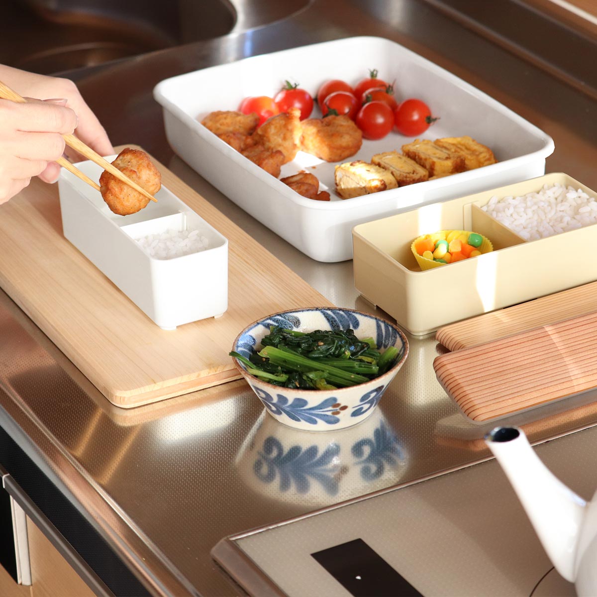 三好製作所 弁当箱 1段 500ml 木蓋 土佐古代杉 （ お弁当箱 ランチ