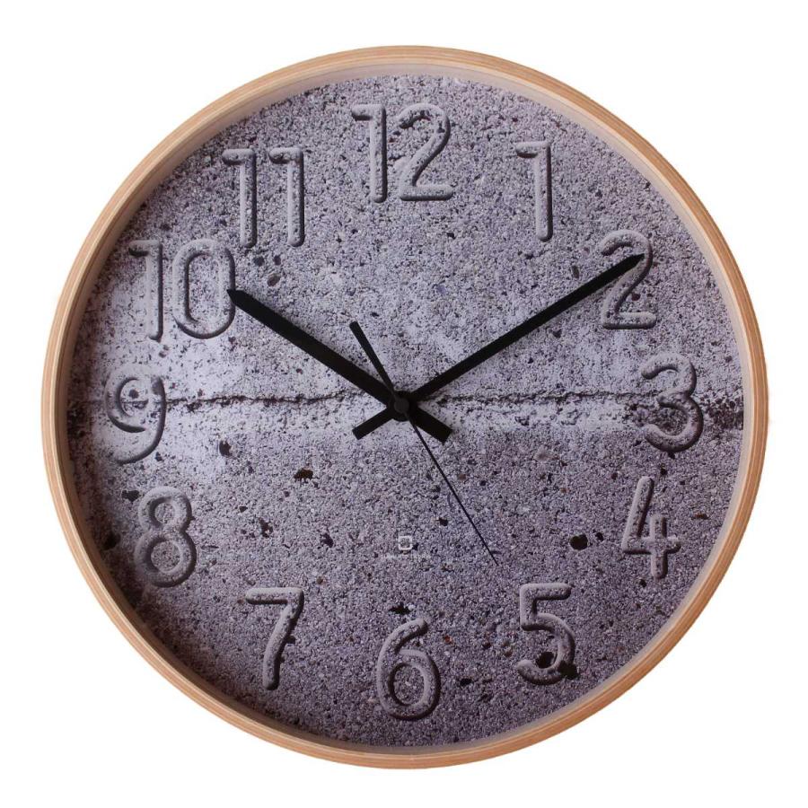掛時計 マテリアルクロック 木製 北欧 （ 時計 壁掛け 壁掛け時計 かけ時計 とけい アナログ ウォールクロック クロック 日本製 ヤマト工芸 おしゃれ ）｜livingut｜02
