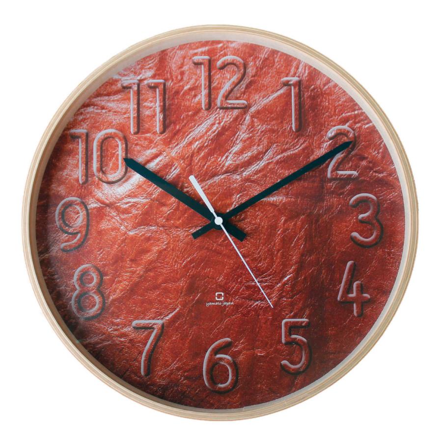 掛時計 マテリアルクロック 木製 北欧 （ 時計 壁掛け 壁掛け時計 かけ時計 とけい アナログ ウォールクロック クロック 日本製 ヤマト工芸 おしゃれ ）｜livingut｜03