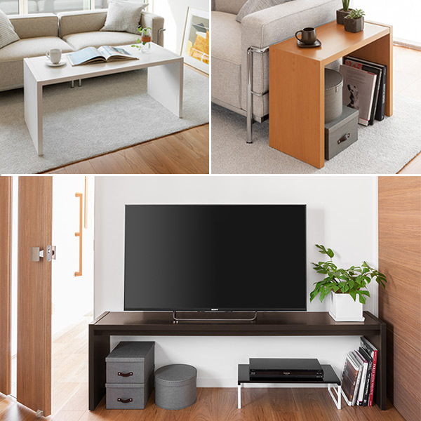 大洋（TAIYO） サイズオーダー コの字ラック 幅60-90cm 奥行サイズ29.5