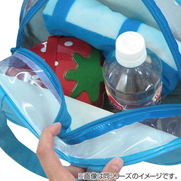 ビニールボストンバッグ ペンギン プールバッグ 子供用