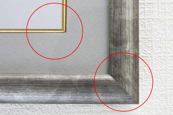 色紙額 彩 ウッディ ( フレーム 額 額縁 )の詳細画像5