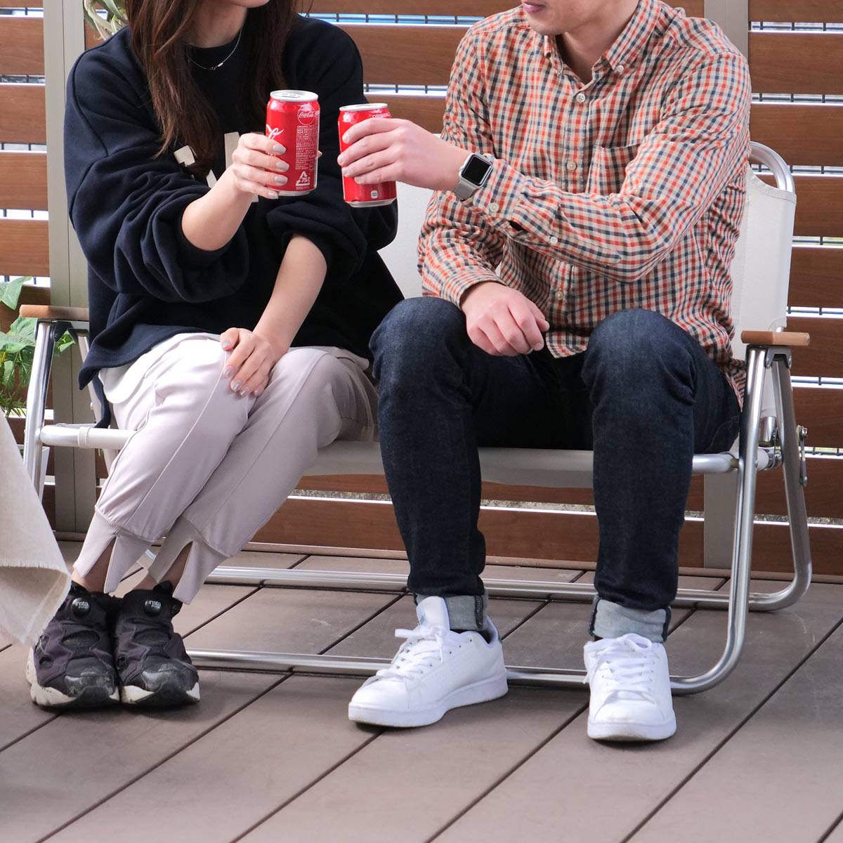 CAPTAIN STAG（キャプテンスタッグ） アウトドアチェア 折りたたみ