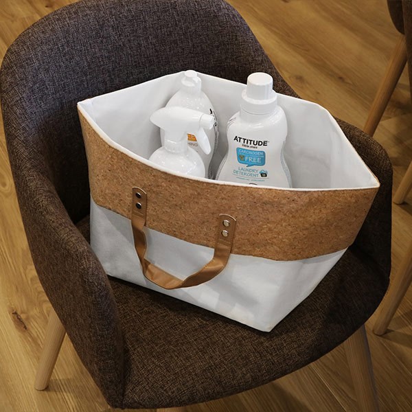 収納袋 インナーボックス 約 幅28×奥行28×高さ22〜32cm 布 バスケット