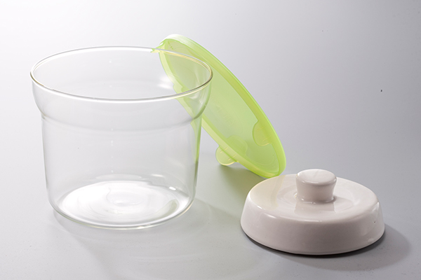 保存容器 耐熱ガラス製 一夜漬けポット 15cm 1.8L （ 電子レンジ対応