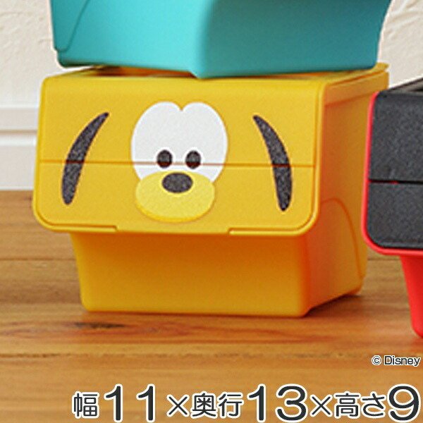 Disney 小物入れ 幅11×奥行13×高さ9cm ツムツム クワトロ