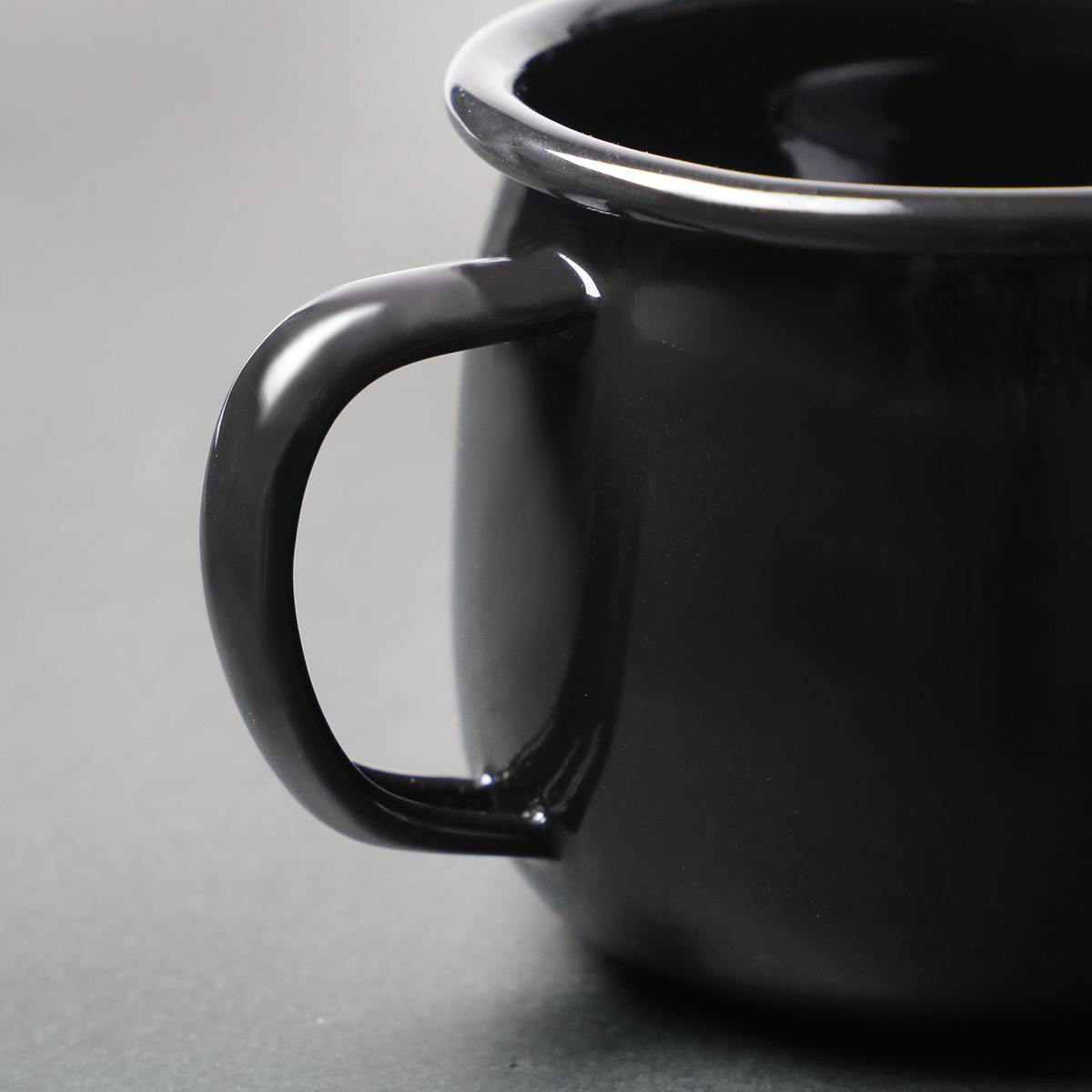 CS BLACK LABEL マグカップ ホーロー 400ml キャプテンスタッグ