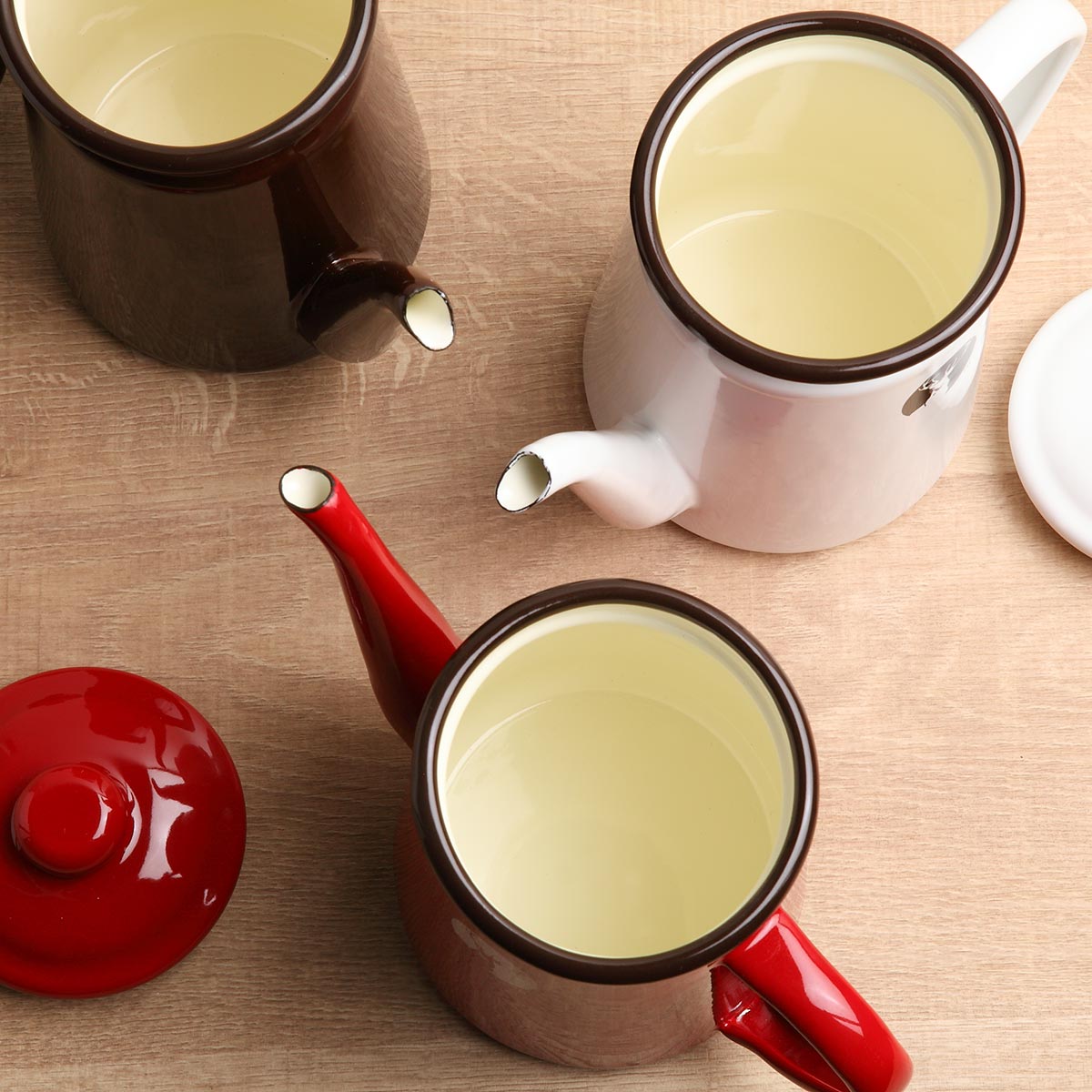 CAPTAIN STAG（キャプテンスタッグ） ホーローコーヒーポット やかん