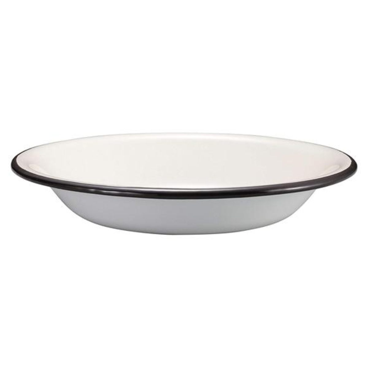 CAPTAIN STAG アウトドア食器 ホーロー プレート 皿 22cm