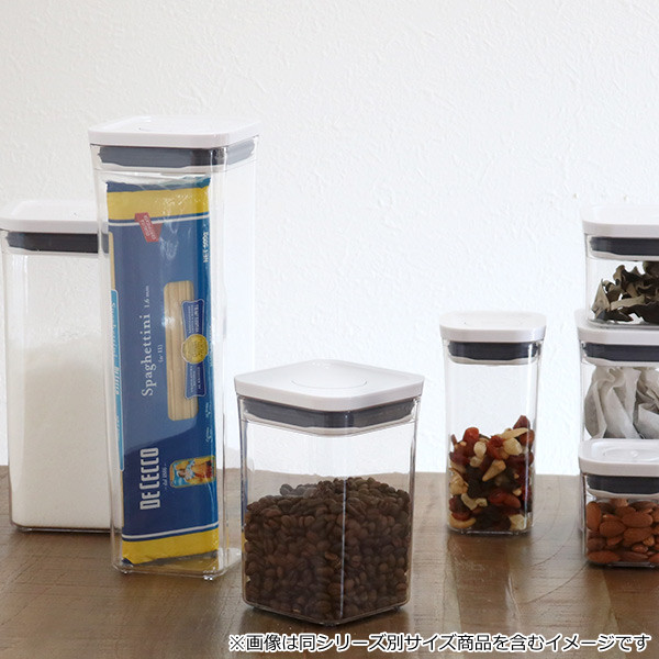 OXO（オクソー） ポップコンテナ2 スモールスクエア ショート 1.0L