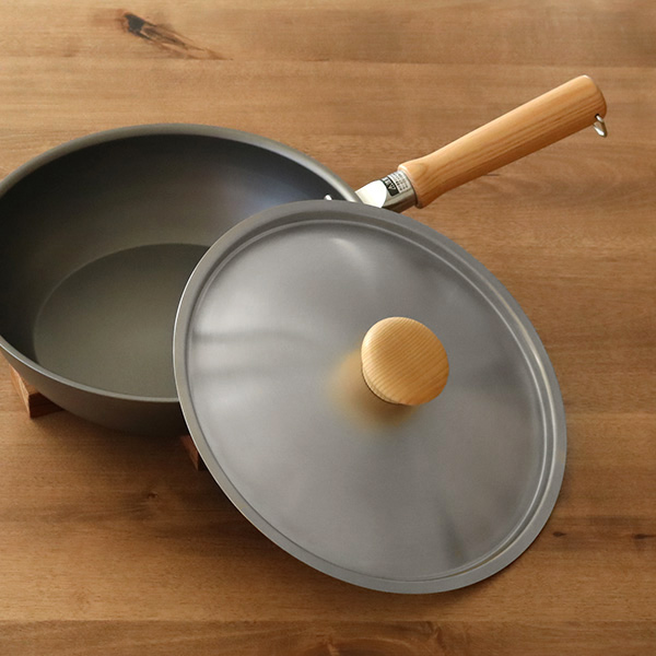 ウルシヤマ金属工業 フライパン蓋 24cm用 鍋蓋 ステンレス製 UMIC