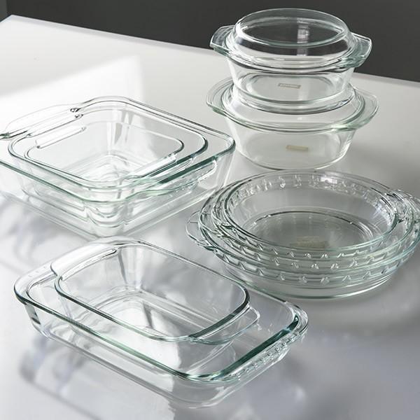 PYREX（パイレックス） グラタン皿 大皿 18cm Pyrex スクエア 耐熱