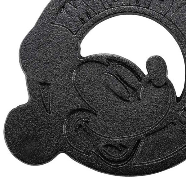 Disney（ディズニー） 鍋敷き 鋳物 ミッキーマウススマイル （ 鋳物製