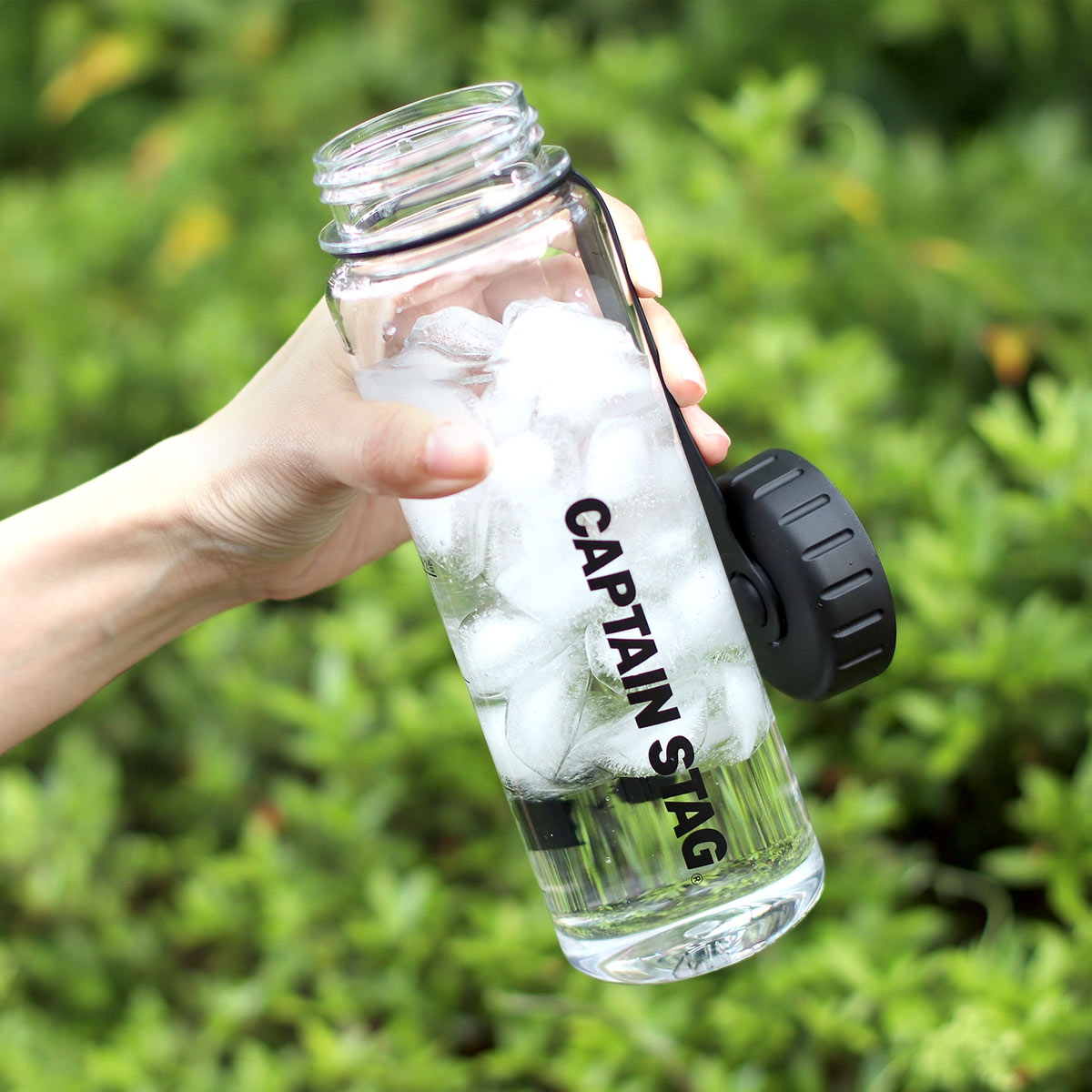 楽天市場】水筒 550ml ウォーターボトル ライス目盛り付