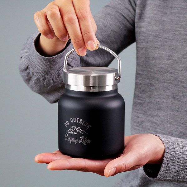 モンテ 保温弁当箱 スープジャー キャプテンスタッグ CAPTAINSTAG HD