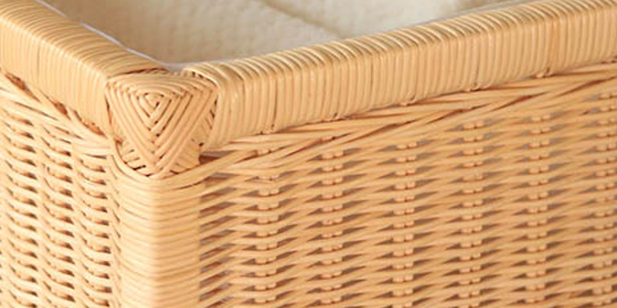 チェスト 3段 幅45cm 天然木 籐かご Breeze ( タンス ランドリー チェスト 3段 幅45cm 天然木 籐かご Breeze ( タンス ランドリー