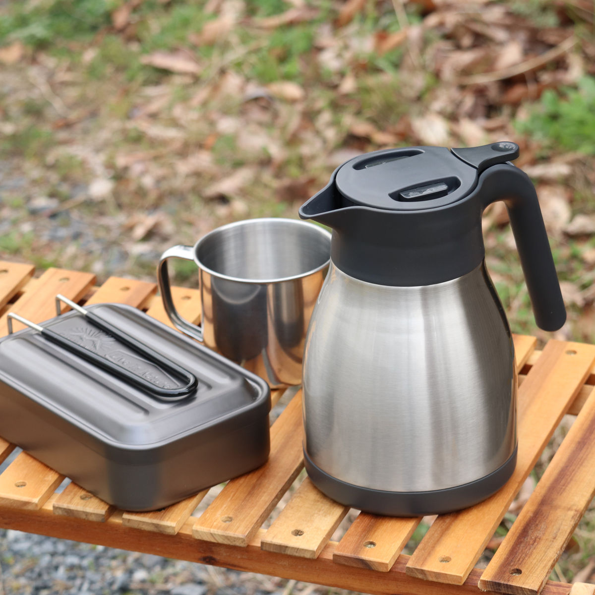 パール金属 ステンレスポット 1L 卓上ポット ステンレス製 サテン