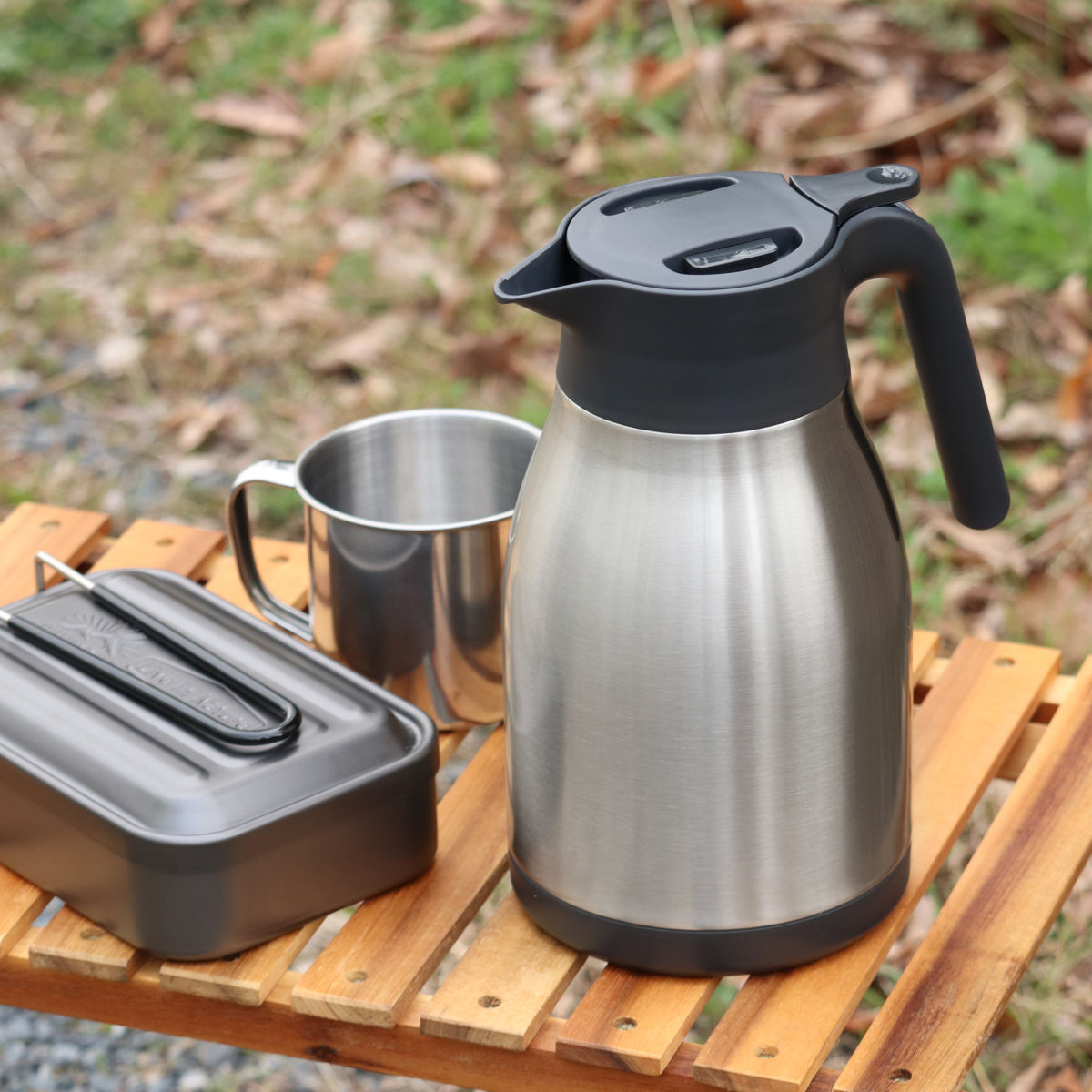 パール金属 ステンレスポット 1.5L 卓上ポット ステンレス製 サテン