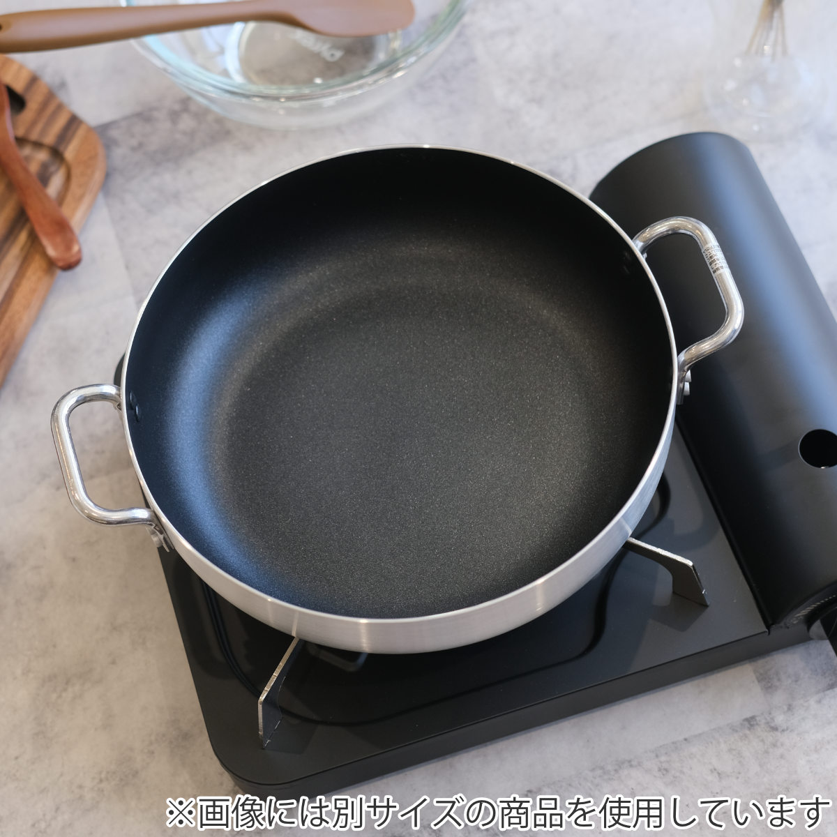 パール金属 両手鍋 22cm IH対応 オーブンにも使える卓上鍋 （ ガス火