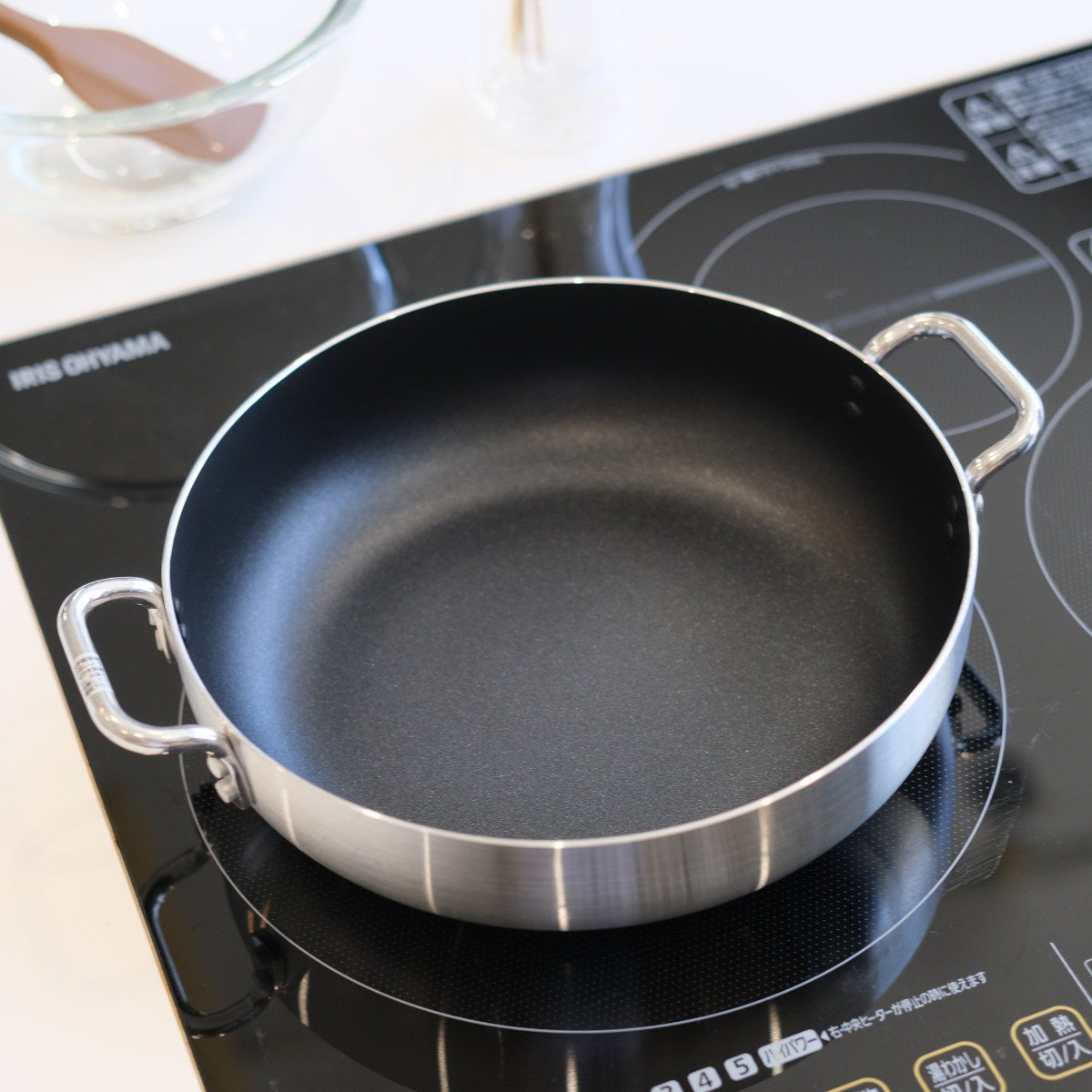 パール金属 両手鍋 22cm IH対応 オーブンにも使える卓上鍋 （ ガス火