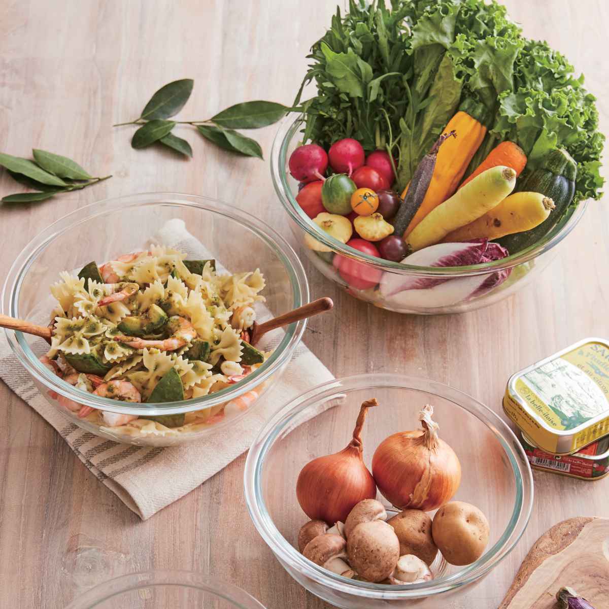PYREX（パイレックス） ボウル 940ml 耐熱ガラス （ ガラスボウル