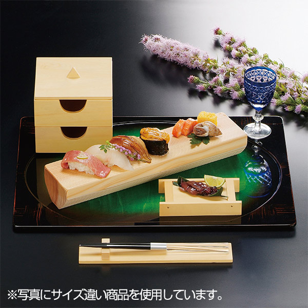 盛皿 木製 8.5寸 七福杉 盛台 クリアー塗 越前漆器 漆塗 汚れ防止 加工