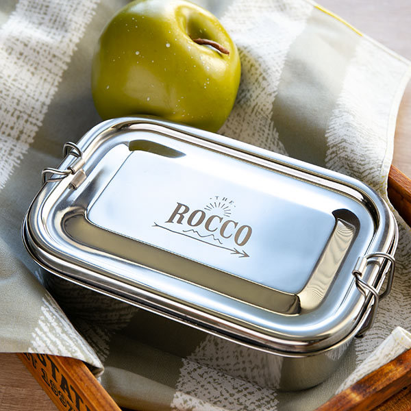 ✨️ラスト1点✨️弁当箱 ランチボックス 加熱 冷蔵 ステンレス お弁当箱 1段 ロッコ ROCCO ステンレス レクタングル ランチボックス