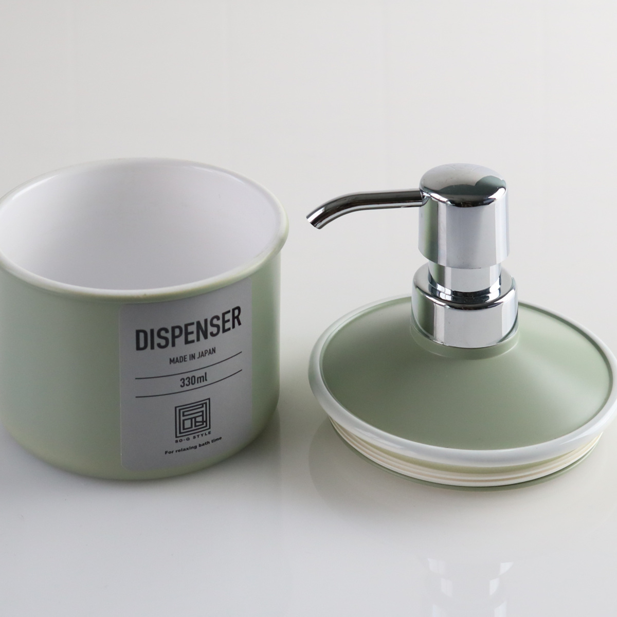 ディスペンサー 330ml URBAN MODERN 泡タイプ 詰め替え容器