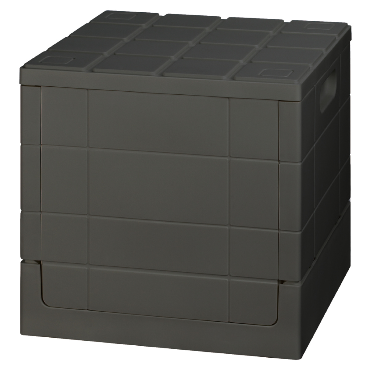 収納ボックス 幅30×奥行30×高さ30.2cm グリッドコンテナー キューブ