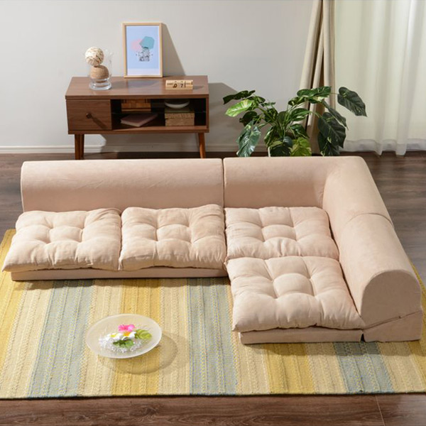 セルタン ローソファ コーナーソファー 3点セット Fluffy （ ソファー