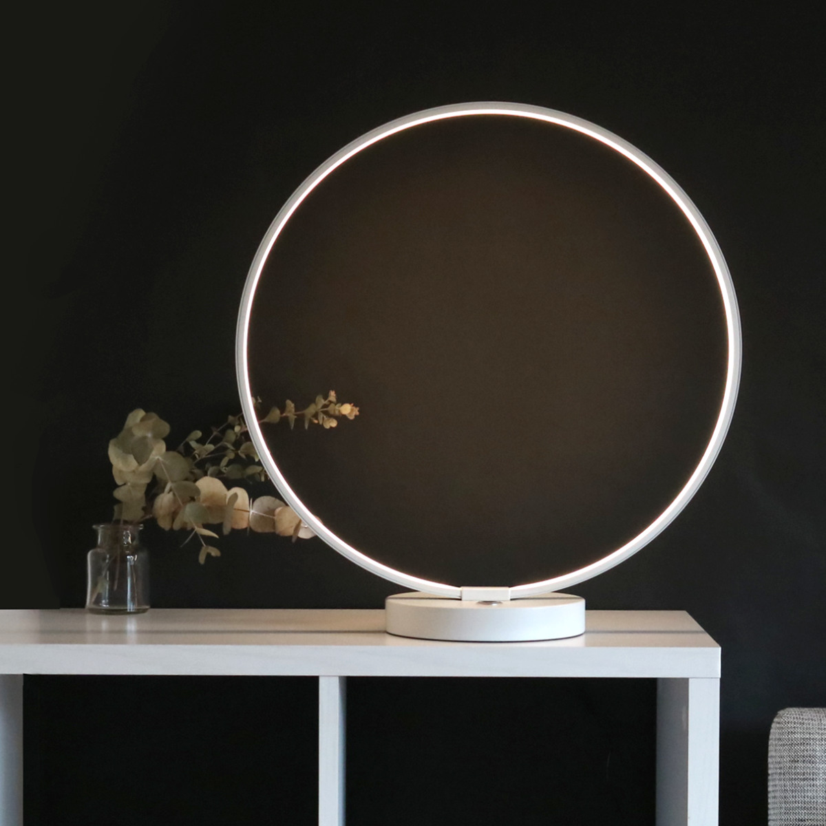 イシグロ テーブルライト LED 無段階調光 タッチセンサー テーブル