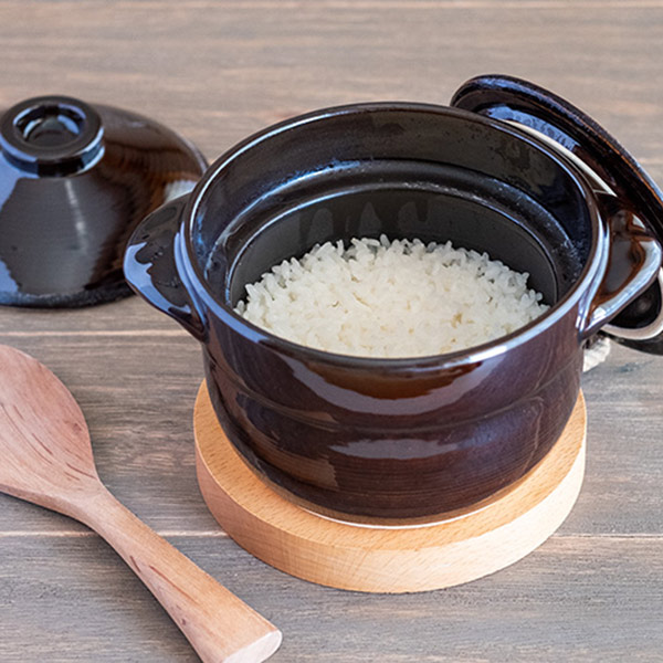 イシガキ 土鍋 炊飯 1合 炊飯土鍋 電子レンジ ガス火対応 極み炊飯土鍋