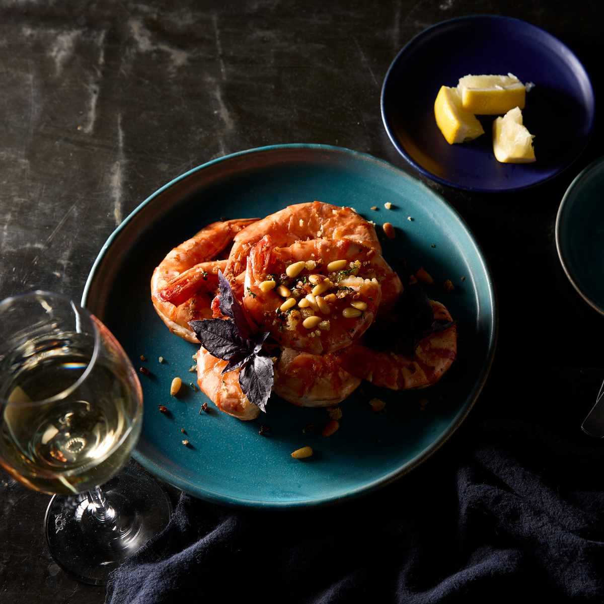 プレート 24cm Blueシリーズ 陶器 食器 笠間焼 日本製 （ お皿 皿 ワン