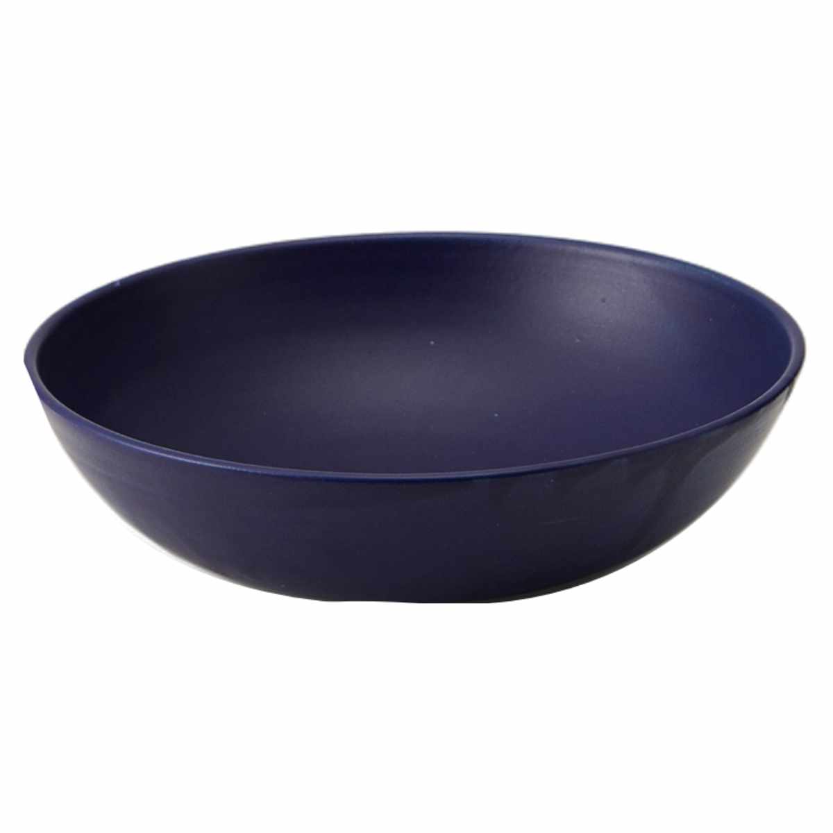 ボウル 21cm Blueシリーズ 陶器 食器 笠間焼 日本製 （ お皿 皿 カレー