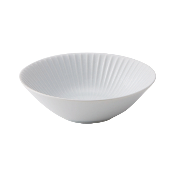 ボウル 17cm ライン 磁器 食器 同色5個セット （ 食洗機対応 電子