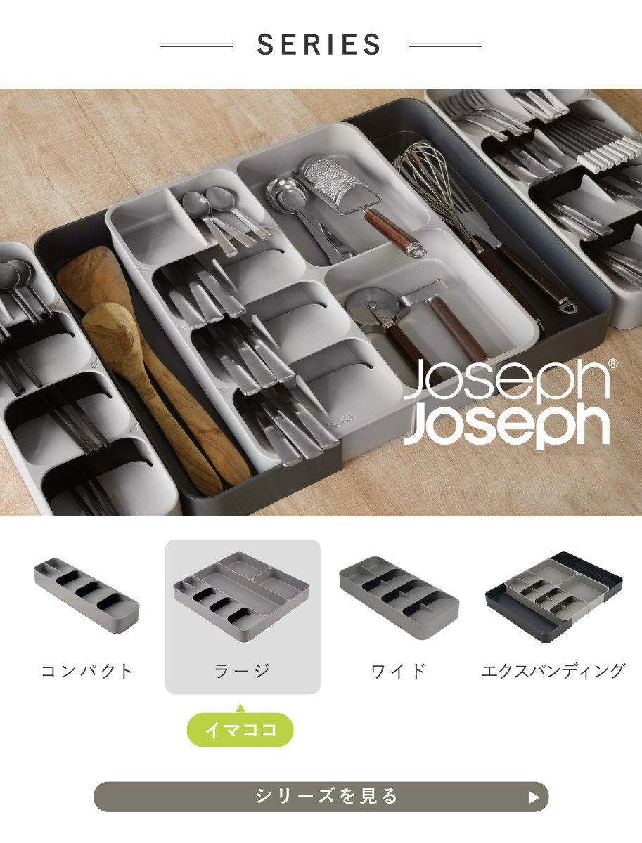 Joseph Joseph（ジョセフジョセフ） カトラリーケース ドロワー