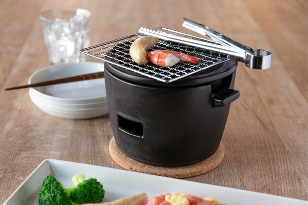 □在庫限り・入荷なし□ 水コンロ ロロ LOLO 炭焼き水コンロ セット 小サイズ 陶器製 （ 七輪 卓上コンロ 炭焼きコンロ ） : 293571  : リビングート ヤフー店 - 通販 - Yahoo!ショッピング