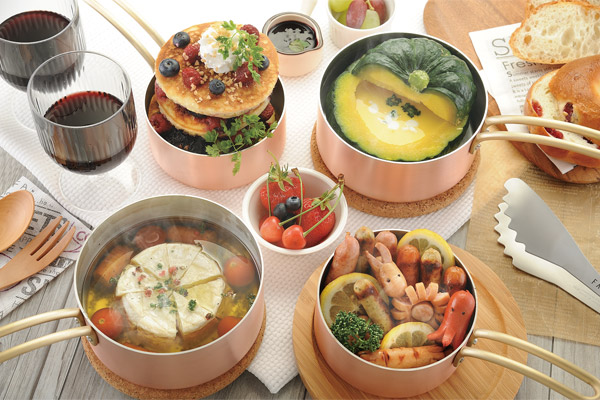 片手鍋 10cm ガス火専用 銅製 ちょこんと銅のプチパン 日本製 （ ガス