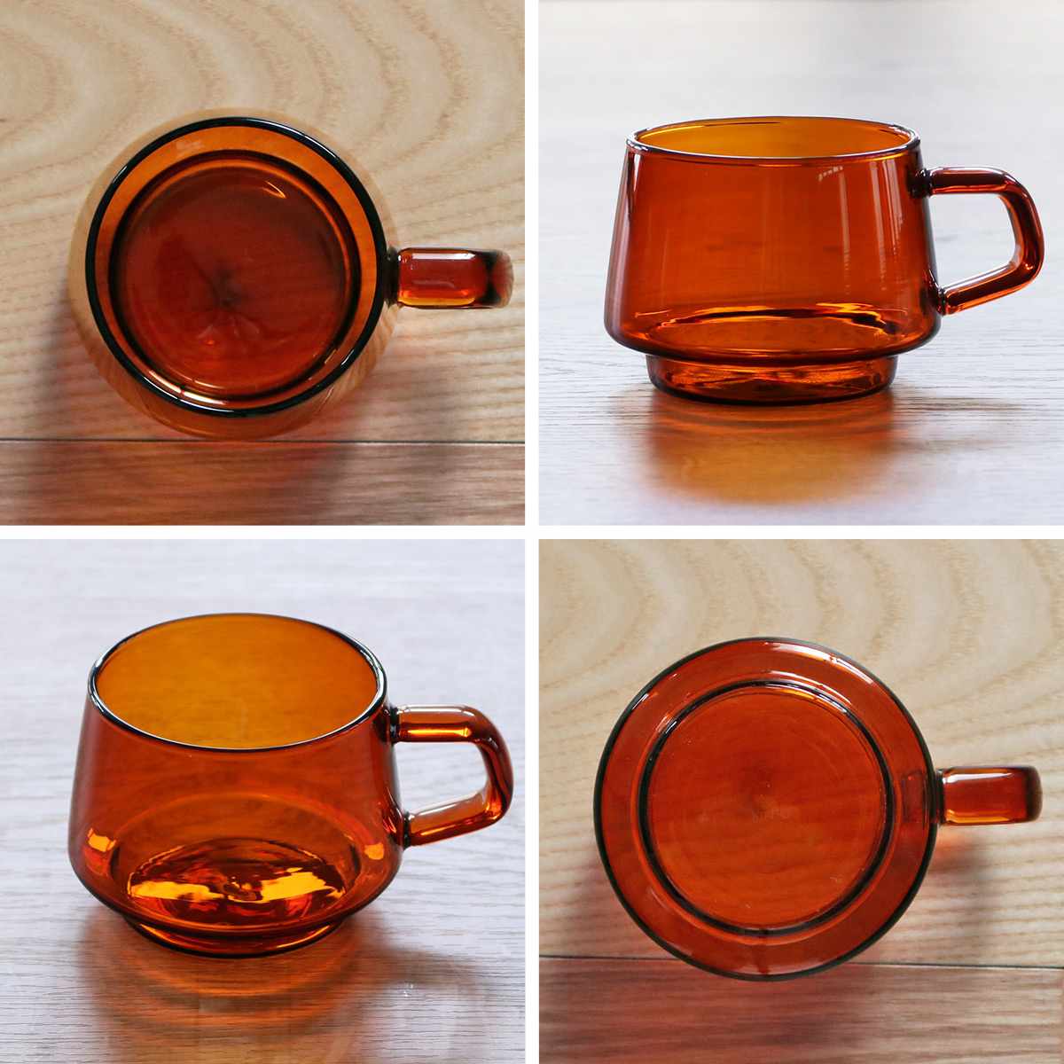 KINTO（キントー） SEPIA カップ 270ml （ コーヒーカップ ガラス 食器