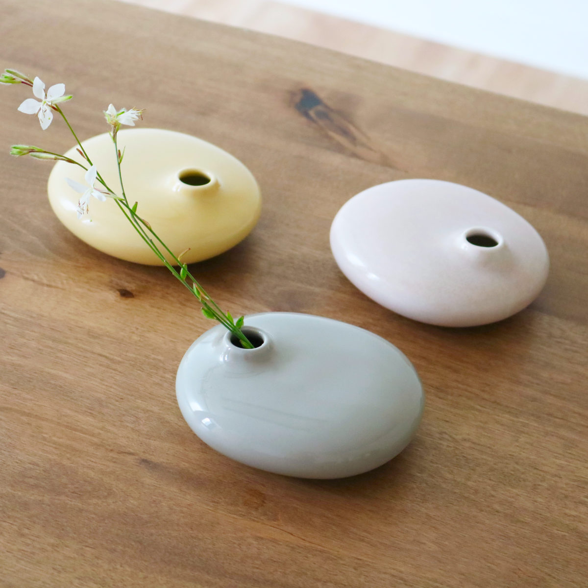 KINTO（キントー） SACCO ベース 磁器 01 （ 花瓶 一輪挿し フラワー
