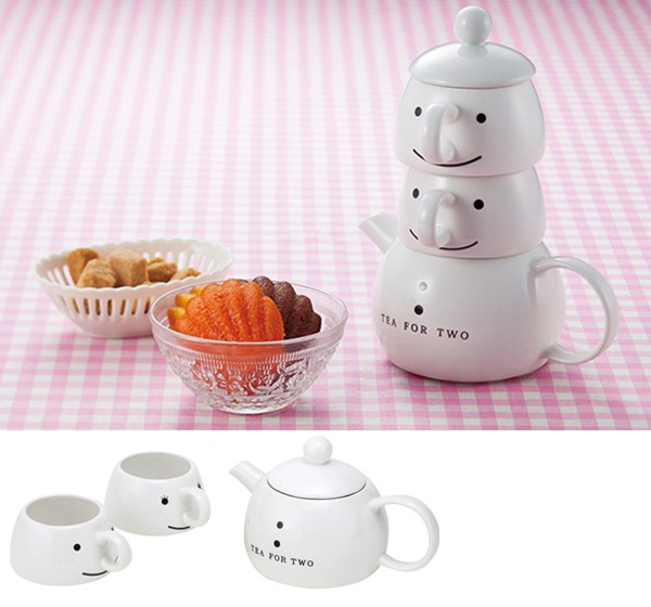 ティーポット カップ セット トッポ TEA FOR TWO 急須 陶器 食器 （ 食