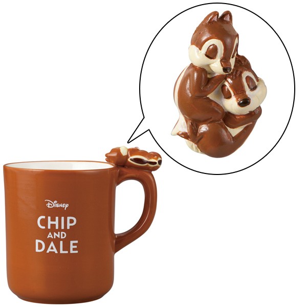 Disney（ディズニー） マグカップ チップ＆デール まったり 260ml 磁器