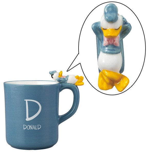 Disney（ディズニー） マグカップ ドナルドダック おやすみ 260ml 磁器