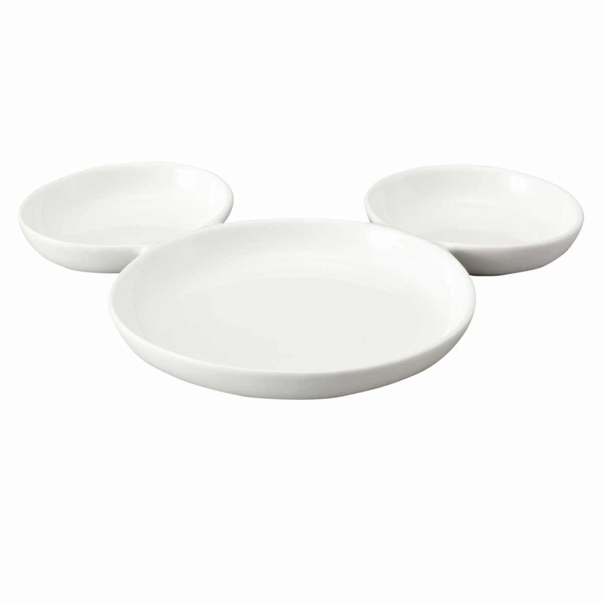 Disney（ディズニー） プレート 20cm ミッキーマウス 磁器 （ 食洗機