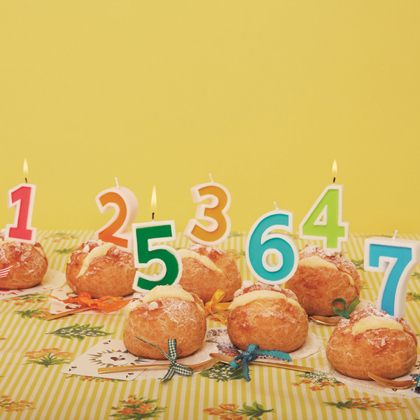 誕生日 キャンドル ナンバーキャンドルビッグ バースデーキャンドル 0