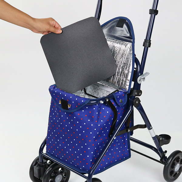 マキテック シルバーカー 楽々スリムバスケット 軽量 コンパクト